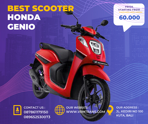 Rent a scooter bali