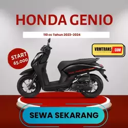 Nikmati Petualangan di Bali dengan Sewa Motor Honda Genio Terbaru dari VRMTrans.com