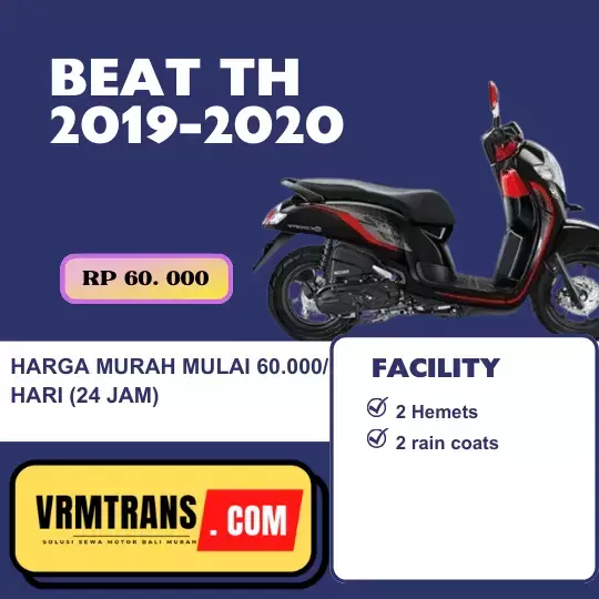 Sewa Honda Scoopy di Bali: Solusi Murah dan Efisien dari VRMTrans.com
